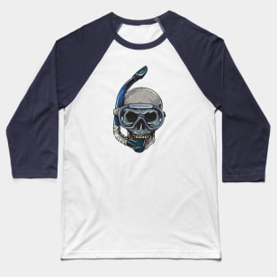 Dive In The Deep Hell Baseball T-Shirt